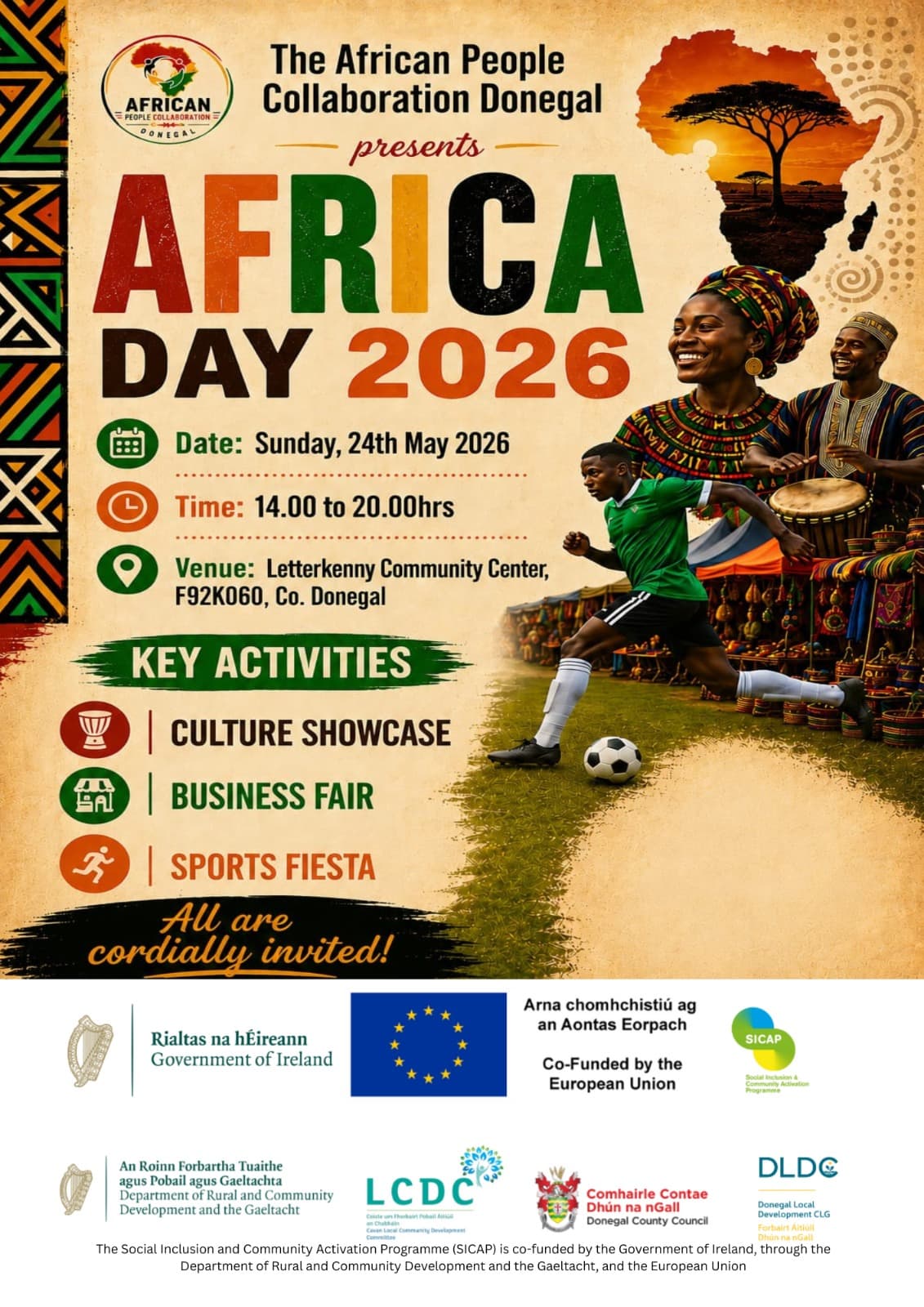 Africa Comes to Letterkenny: Don't Miss Africa Day 2026 This Sunday
