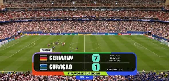 Germany Send a Statement: Seven-Goal Rout Opens World Cup Campaign in Houston